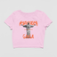 Camiseta Cropped Lady Gaga Mayhem Paws Up Redentor