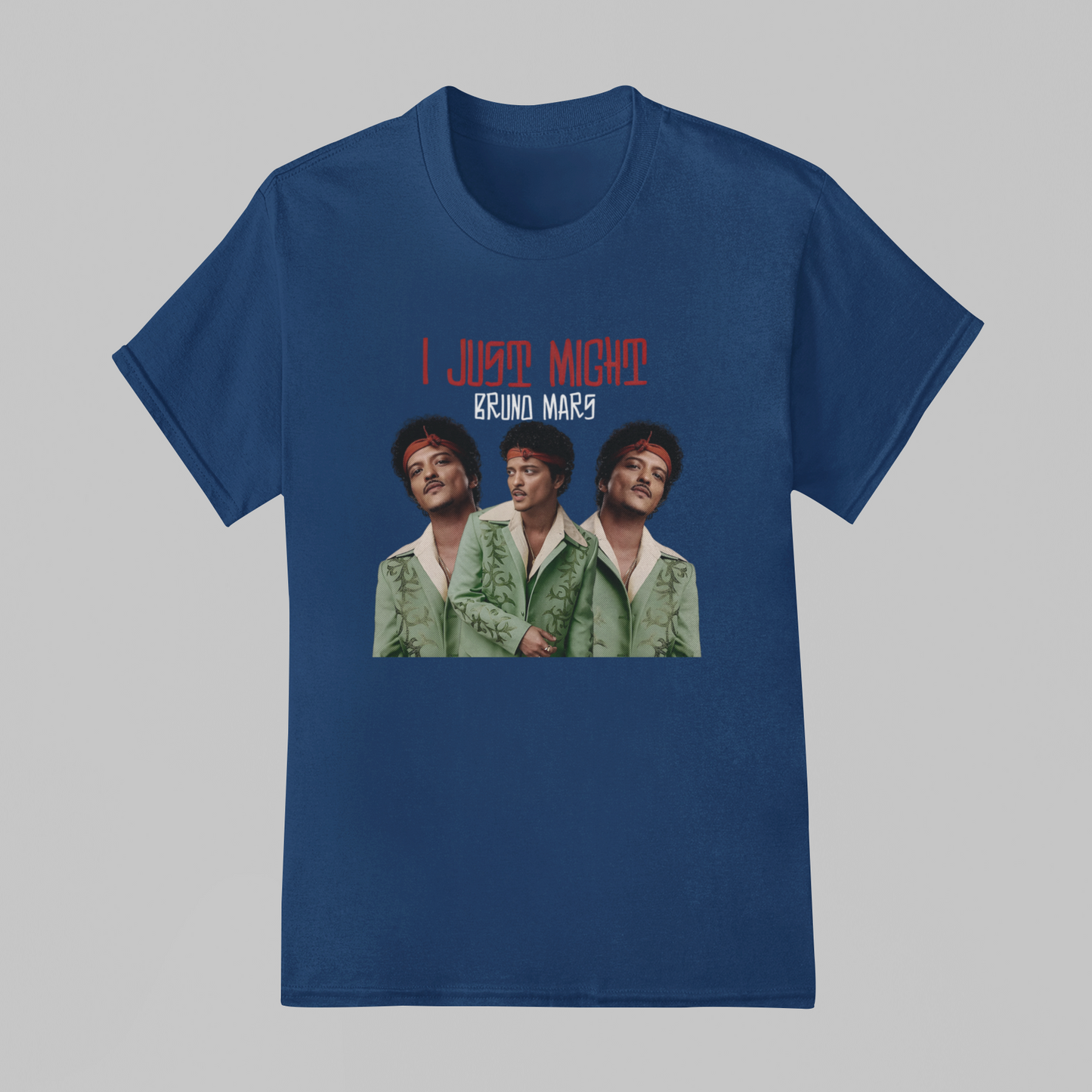 Camiseta Básica Bruno Mars I Just Might