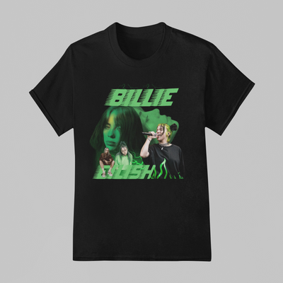 Camiseta Básica Billie Eilish Vintage