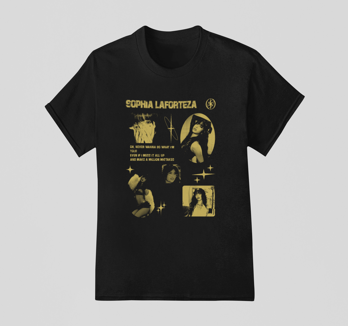 Camiseta Básica Katseye Sophia Graphic