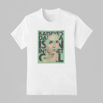 Camiseta Básica Katseye Daniela Internet Girl