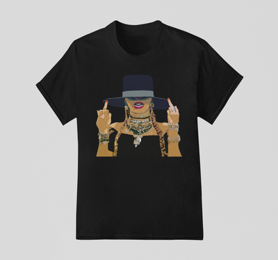 Camiseta Básica Beyonce Illustration