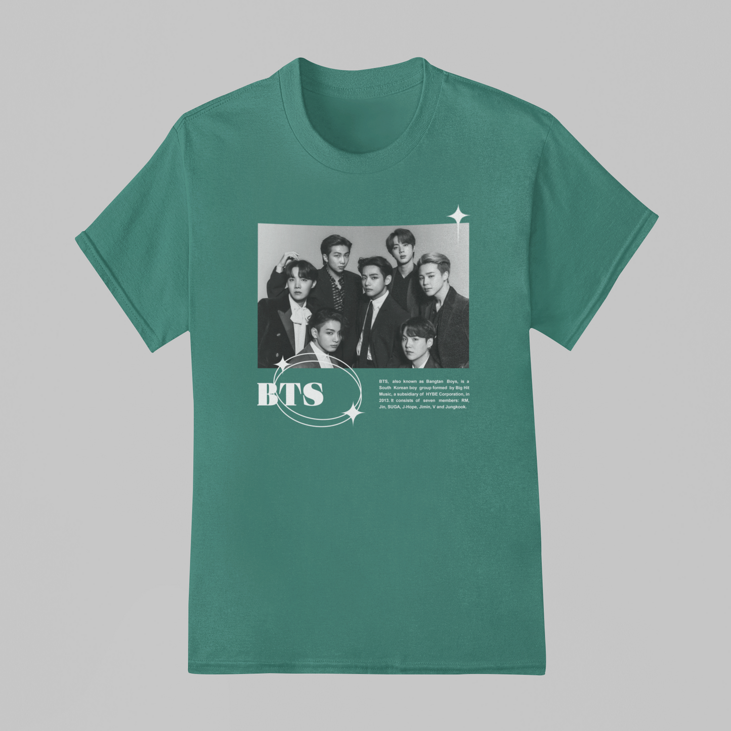Camiseta Básica BTS Group Photo