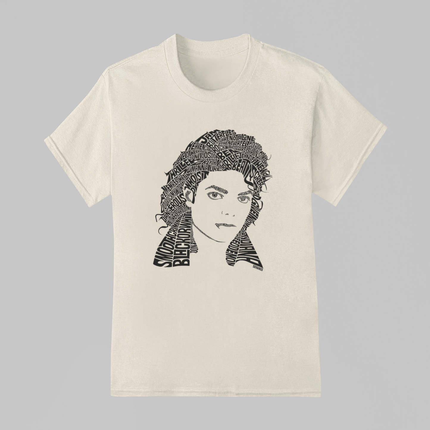 Camiseta Básica Michael Jackson Musics