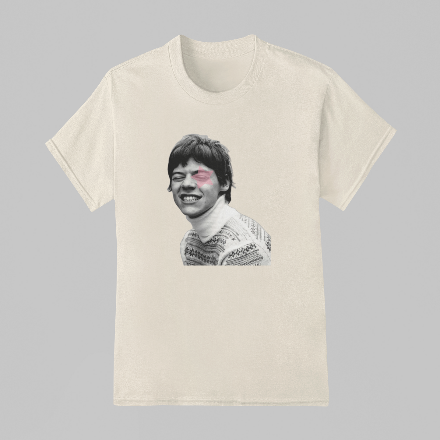 Camiseta Básica Harry Styles Star Eyes
