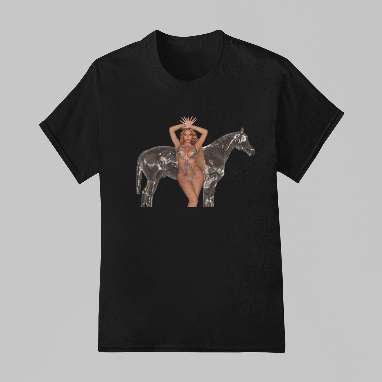 Camiseta Básica Beyonce Renaissance Horse