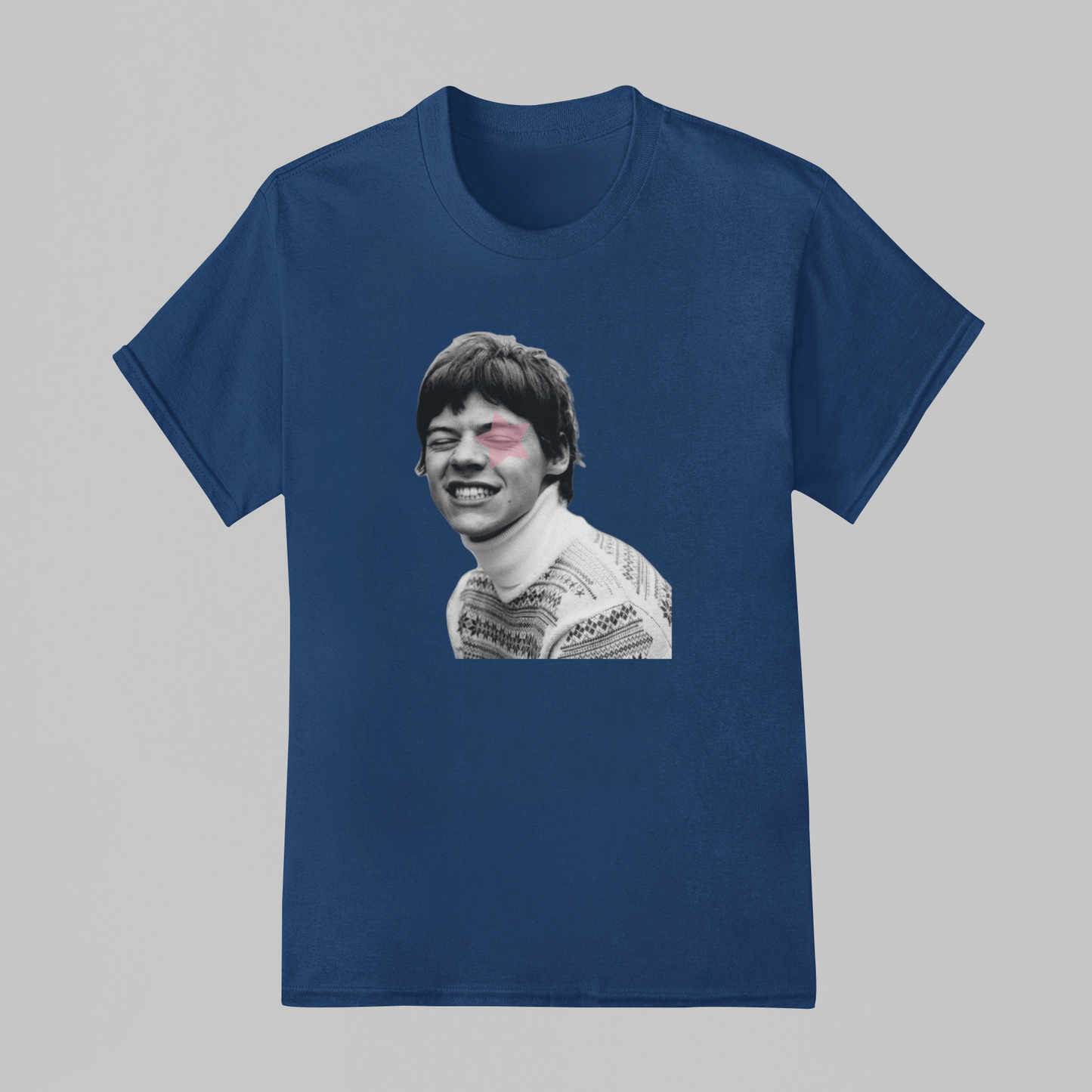 Camiseta Básica Harry Styles Star Eyes