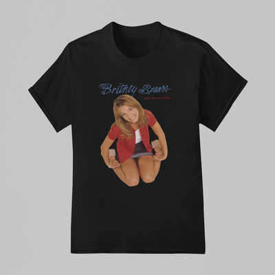 Camiseta Básica Britney Spears One More Time