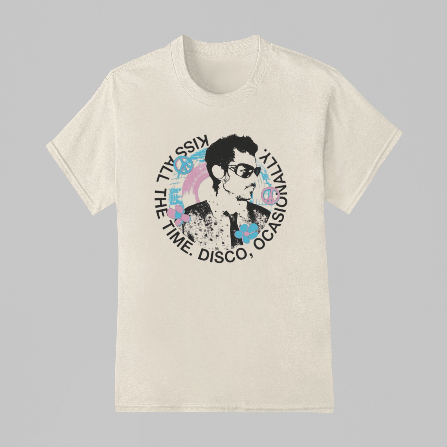 Camiseta Básica Harry Styles Kiss All The Time