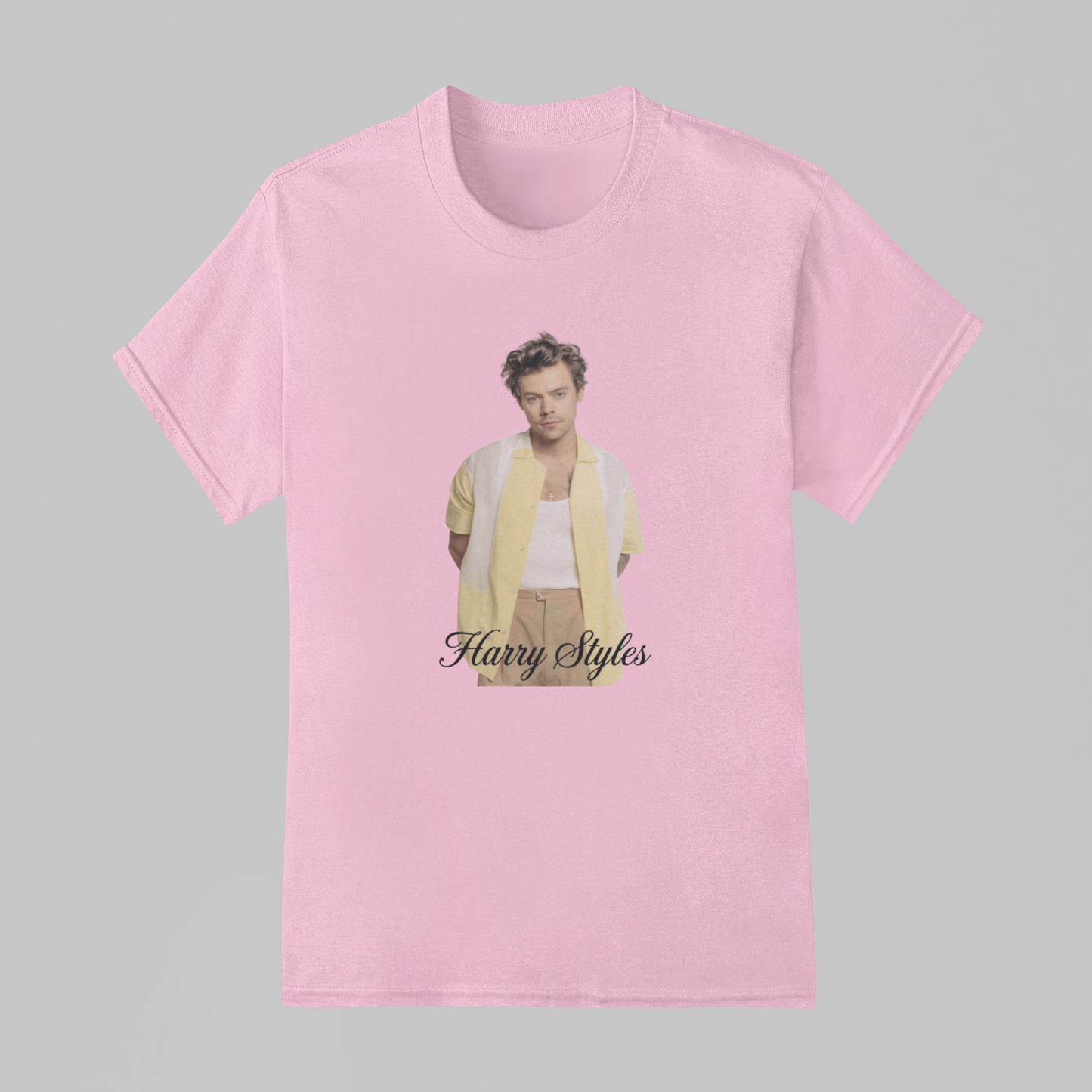 Camiseta Básica Harry Styles Photo Mood