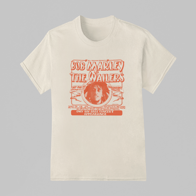 Camiseta Básica Bob Marley Paramount Theatre