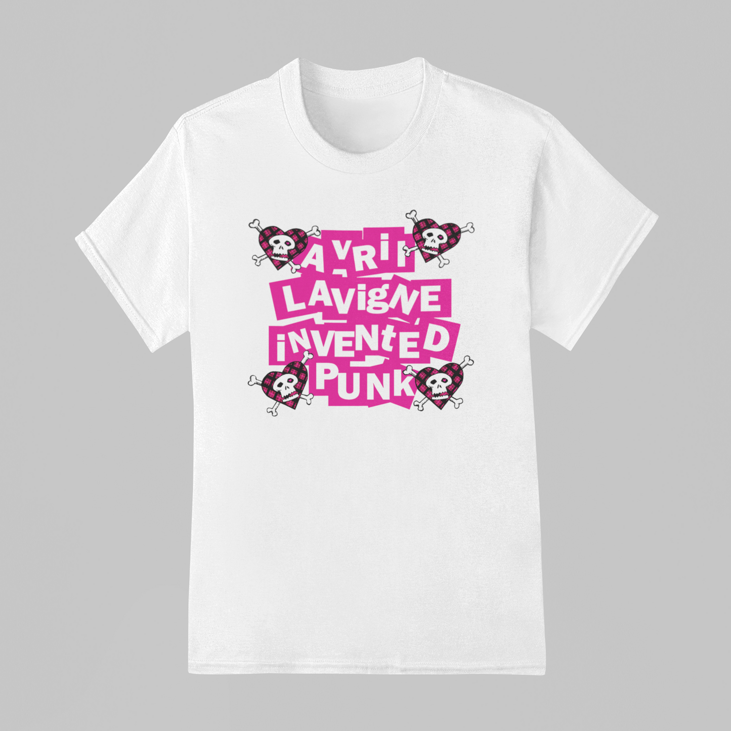 Camiseta Básica Avril Lavigne Invented Punk