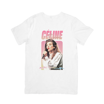 Camiseta Básica Céline Dion Singer