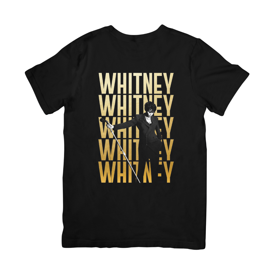 Camiseta Básica Whitney Houston Singer