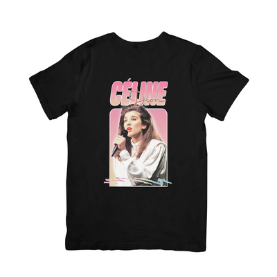 Camiseta Básica Céline Dion Singer