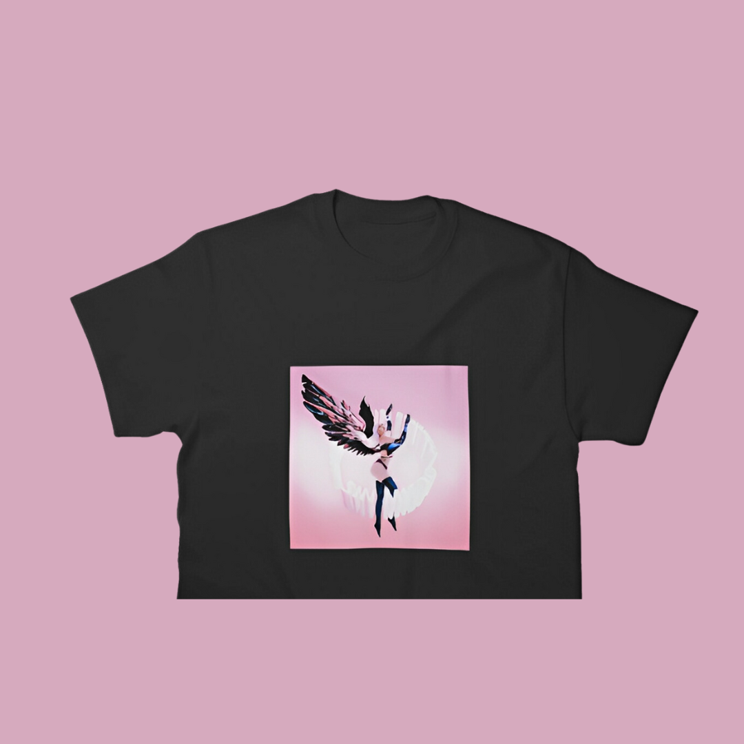 Camiseta Cropped Kali Uchis Sin Miedo