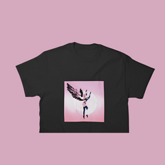 Camiseta Cropped Kali Uchis Sin Miedo