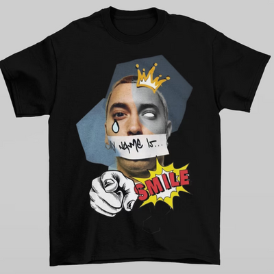 Camiseta Básica Eminem Smile