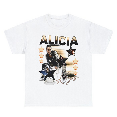 Camiseta Básica Alicia Keys Star