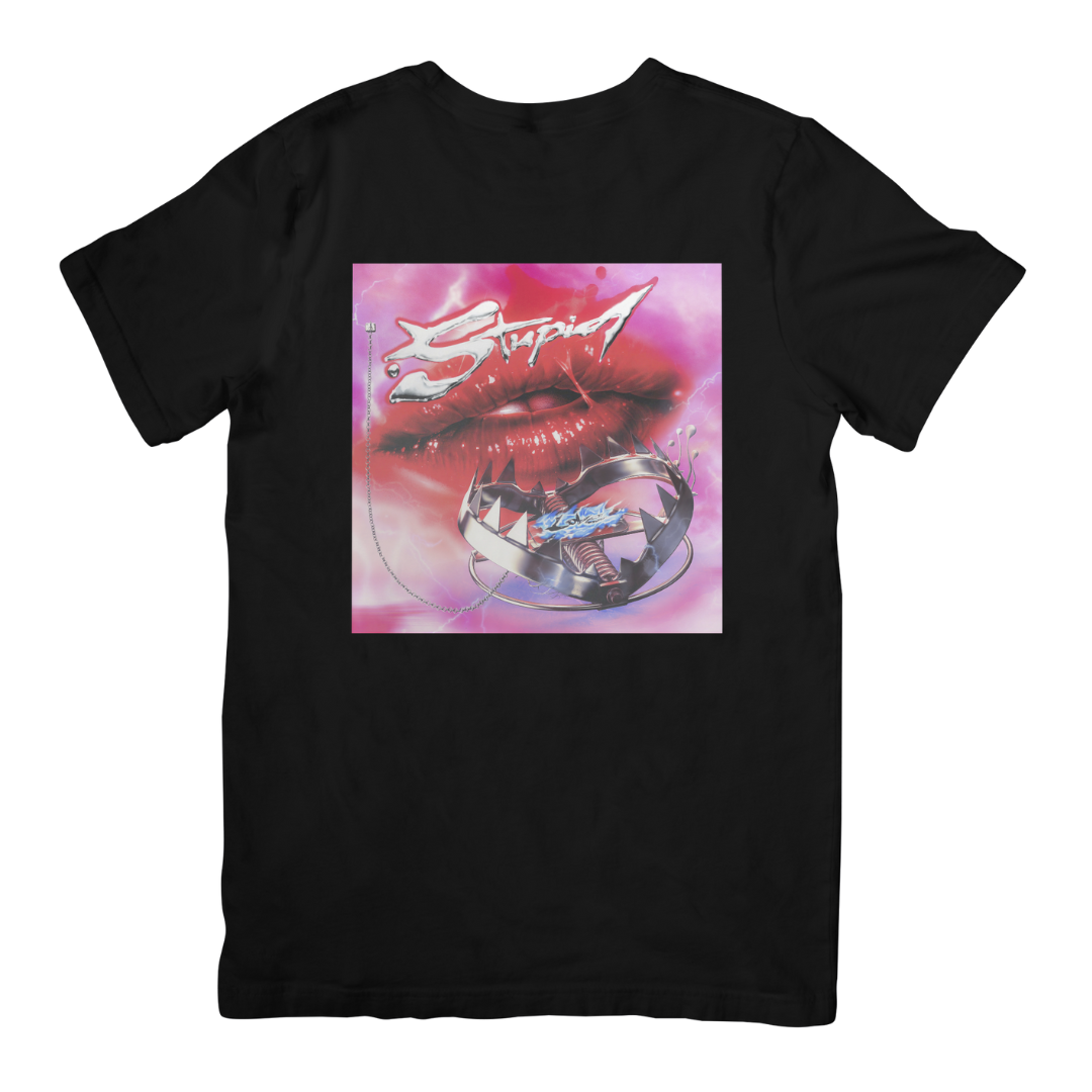 Camiseta Básica Lady Gaga Stupid