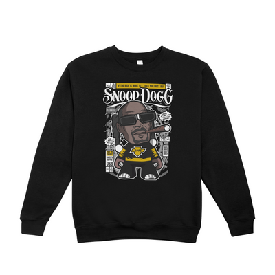 Moletom Gola Redonda Snoop Dogg Smoke