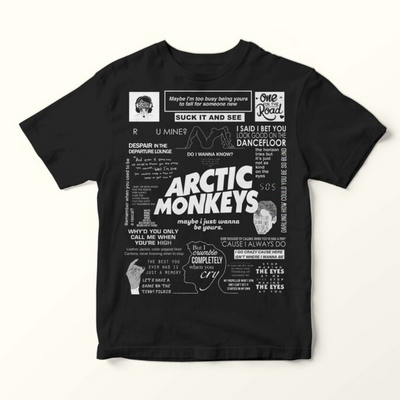 Camiseta Básica Arctic Monkeys Suck It And See