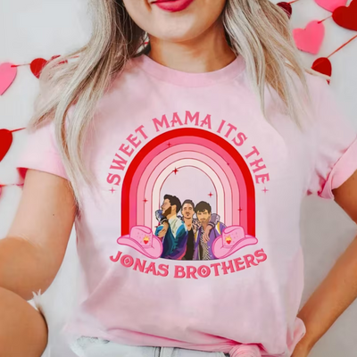 Camiseta Básica Jonas Brothers Sweet Mama