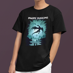Camiseta Básica Imagine Dragons Banda
