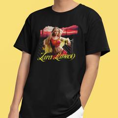 Camiseta Básica Zara Larsson Photo