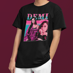 Camiseta Básica Demi Lovato Casual