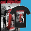 Camiseta Básica One Direction Take Me Home Style-PRETO