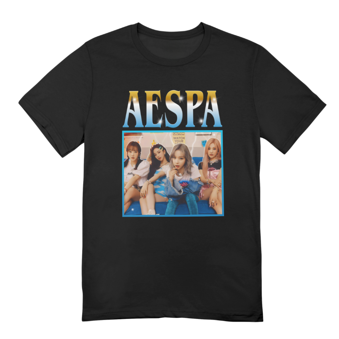 Camiseta Básica Aespa Aesthetic