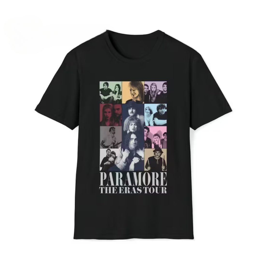 Camiseta Básica Paramore The Eras Tour