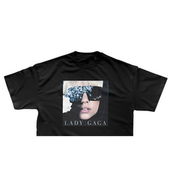 Camiseta Cropped Lady Gaga The Fame