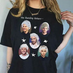 Camiseta Básica One Direction The Founding Fathers