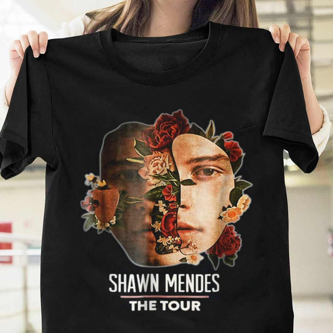 Camiseta Básica Shawn Mendes The Tour