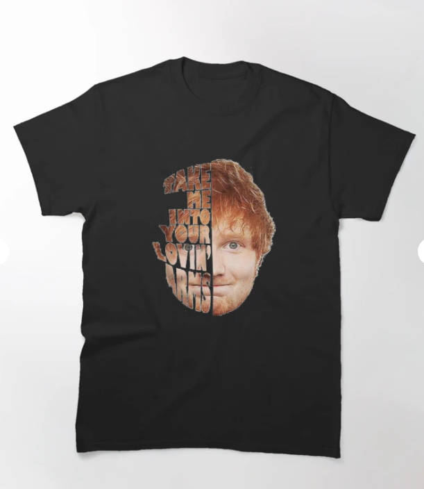 Camiseta Básica Ed Sheeran TMIYLA