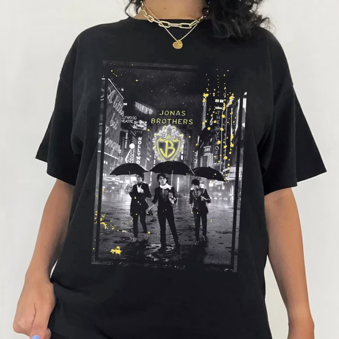 Camiseta Básica Jonas Brothers Tour