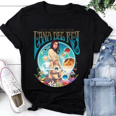 Camiseta Básica Lana Del Rey Tour