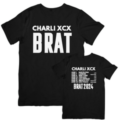 Camiseta Básica Charli XCX Brat Tour 2024