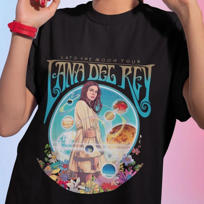 Camiseta Básica Lana Del Rey Tour