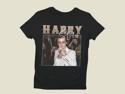 Camiseta Básica Harry Styles 90's Vintage