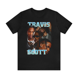 Camiseta Básica Travis Scott Collab