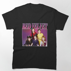 Camiseta Básica Red Velvet Tribute