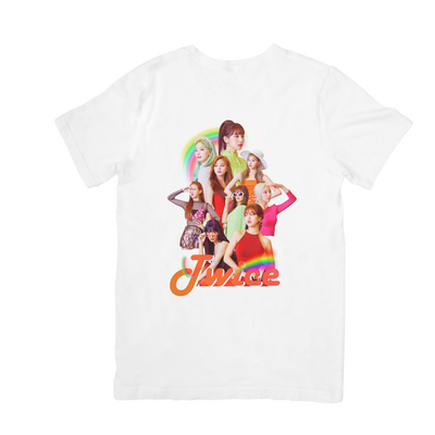 Camiseta Básica Twice Collours