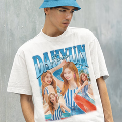 Camiseta Básica Twice Dahyun Retro