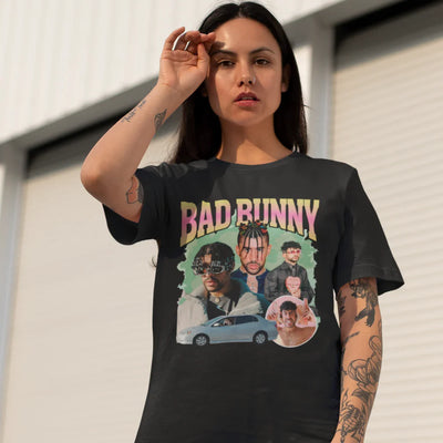 Camiseta Básica Bad Bunny Car Style