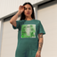 Camiseta Básica OneRepublic Christmas Without You- verde