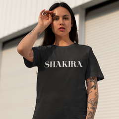 Camiseta Básica Shakira Name