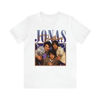 Camiseta Básica Jonas Brothers Vintage